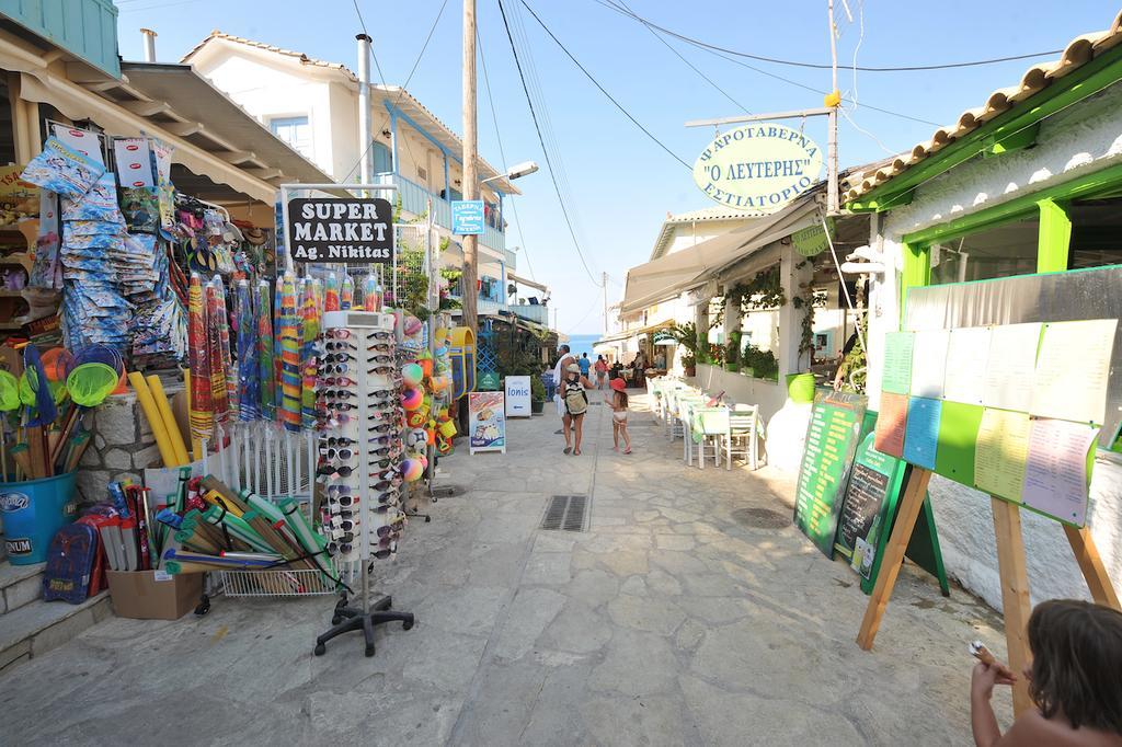 Hotel Ayios Nikitas Bagian luar foto