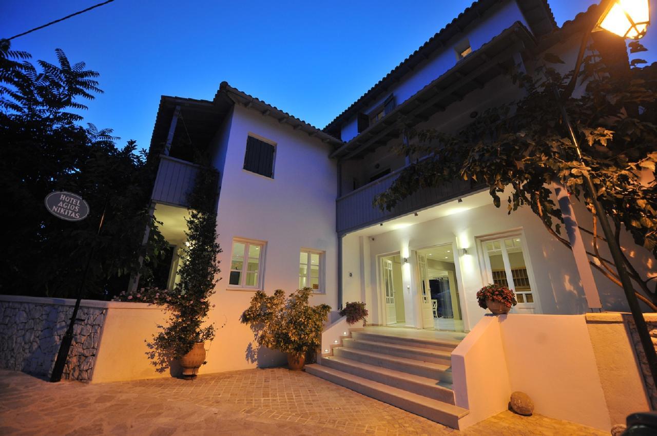 Hotel Ayios Nikitas Bagian luar foto