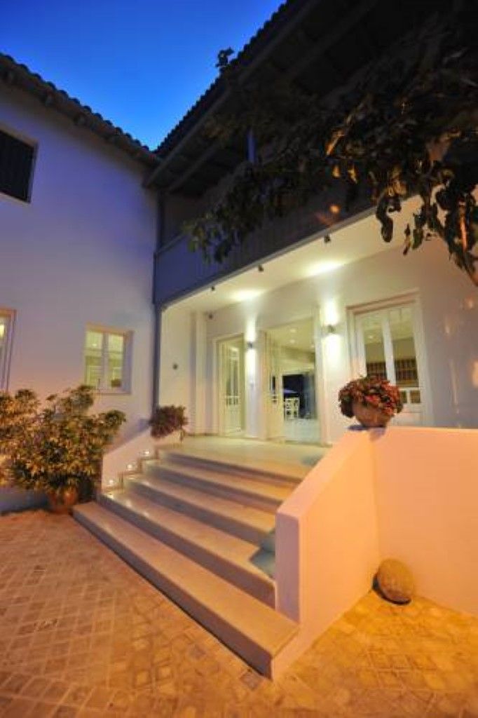 Hotel Ayios Nikitas Bagian luar foto